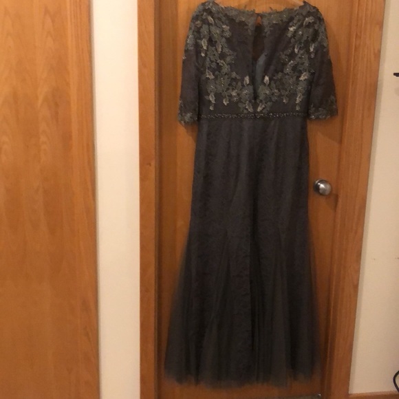 Jade couture gently used gown - Picture 4 of 6